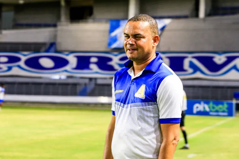 Maceió, 20 de janeiro de 2022
Lance do jogo entre Aliança e CSA, partida válida pela 1º Rodada do Campeonato Alagoano, de 2022 realizada no Estádio Rei Pelé em Maceió. Alagoas - Brasil.
Foto: Ailton Cruz
