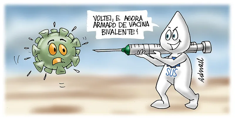 Imagem ilustrativa da imagem Charge de Adnael Silva - 01/03/2023