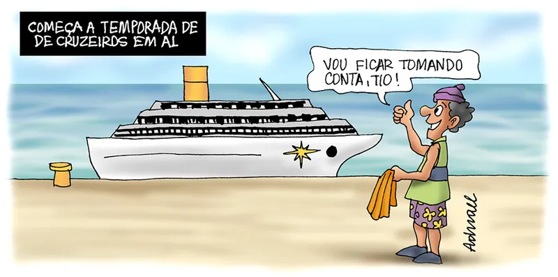 Imagem ilustrativa da imagem Charge de Adnael Silva - 02/12/2022