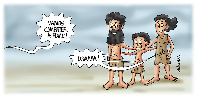 Imagem ilustrativa da imagem Charge de Adnael Silva - 03/01/2023