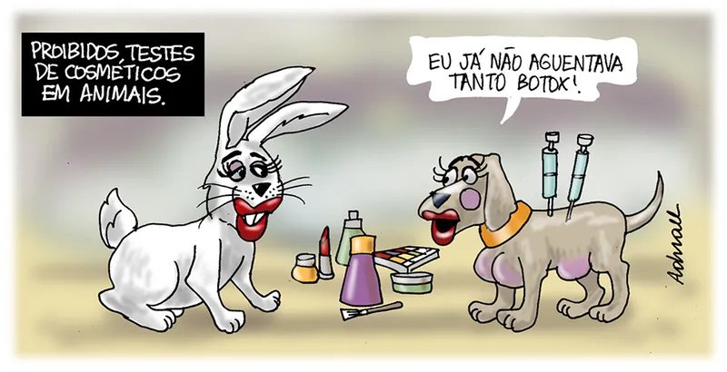 Imagem ilustrativa da imagem Charge de Adnael Silva - 03/03/2023