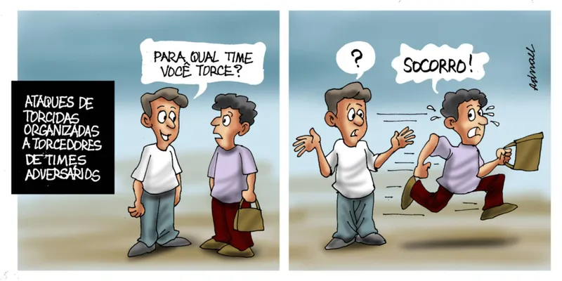 Imagem ilustrativa da imagem Charge de Adnael Silva - 04 e 05/02/2023