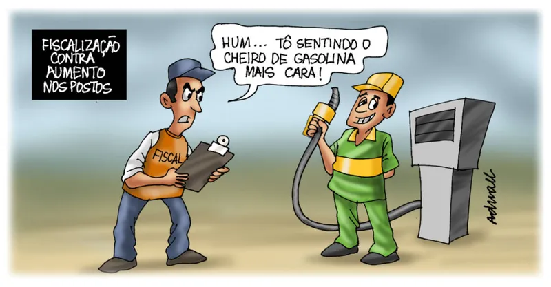 Imagem ilustrativa da imagem Charge de Adnael Silva - 04/01/2023