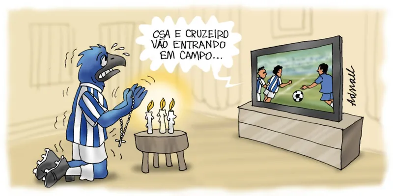 Imagem ilustrativa da imagem Charge de Adnael Silva - 05 e 06/11/2022