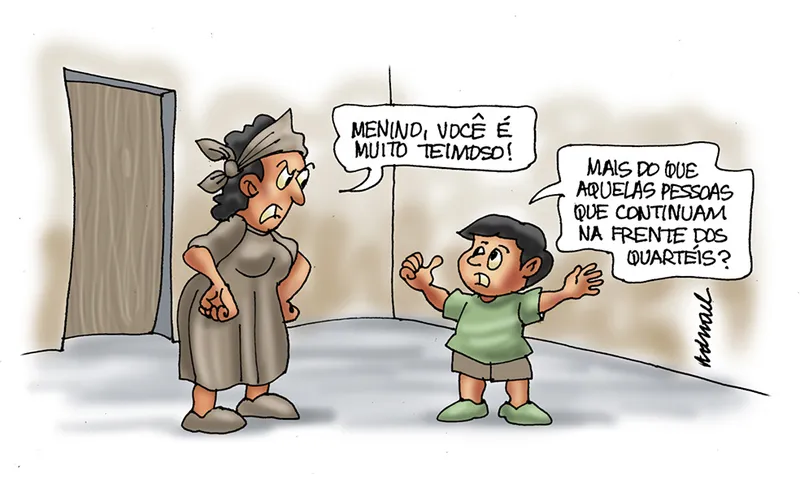 Imagem ilustrativa da imagem Charge de Adnael Silva - 05/01/2023