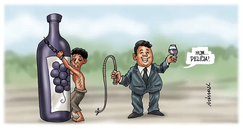 Imagem ilustrativa da imagem Charge de Adnael Silva - 07/03/2023