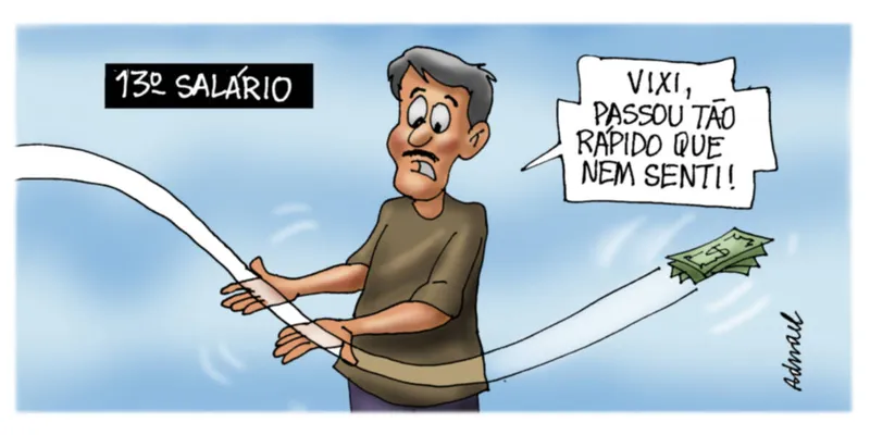Imagem ilustrativa da imagem Charge de Adnael Silva - 09/12/2022