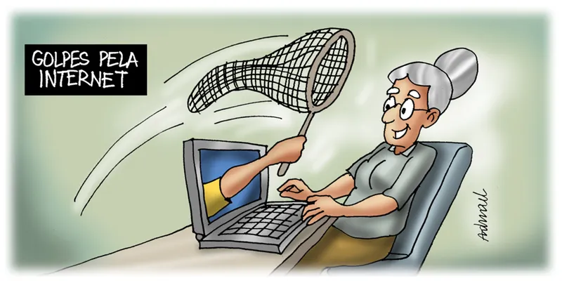Imagem ilustrativa da imagem Charge de Adnael Silva - 10/02/2023