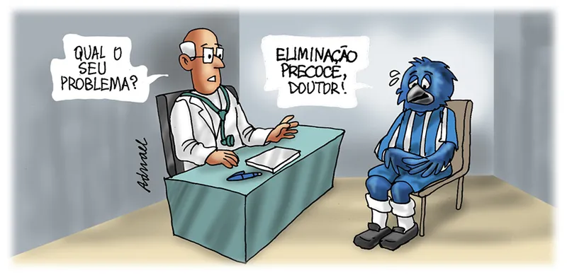 Imagem ilustrativa da imagem Charge de Adnael Silva - 10/03/2023