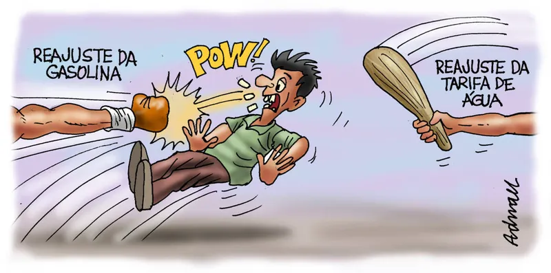 Imagem ilustrativa da imagem Charge de Adnael Silva - 11/11/2022