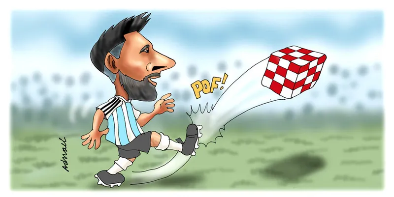 Imagem ilustrativa da imagem Charge de Adnael Silva - 14/12/2022