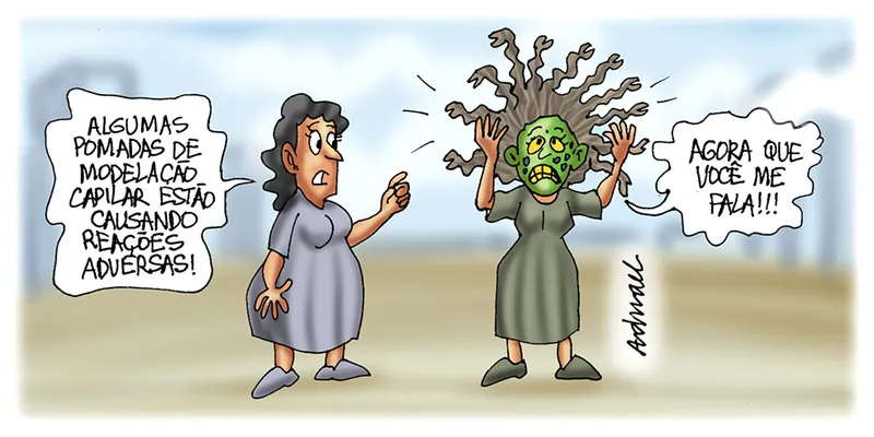 Imagem ilustrativa da imagem Charge de Adnael Silva - 15/02/2023
