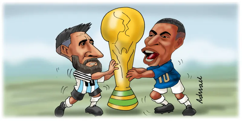 Imagem ilustrativa da imagem Charge de Adnael Silva - 17 e 18/12/2022