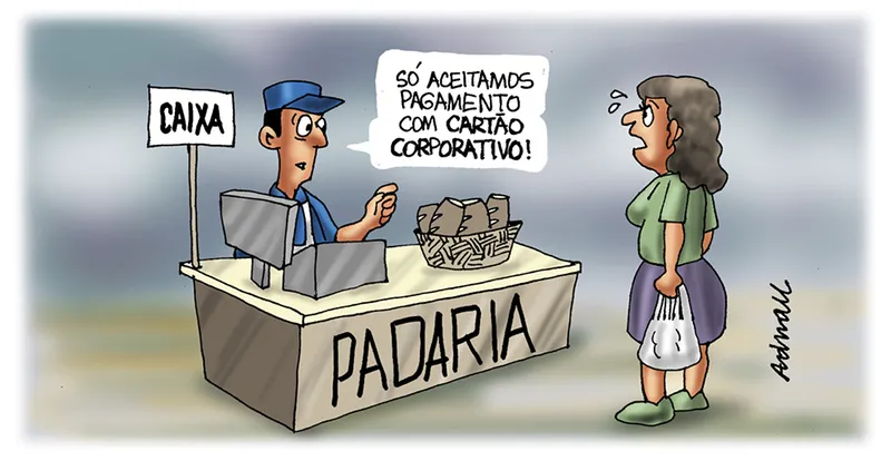 Imagem ilustrativa da imagem Charge de Adnael Silva - 19/01/2023