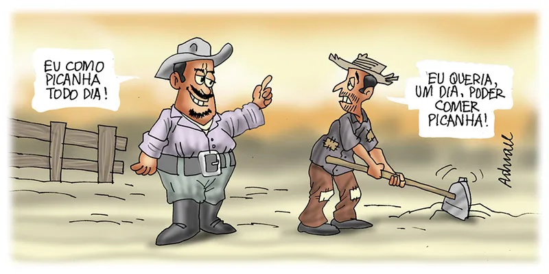 Imagem ilustrativa da imagem Charge de Adnael Silva - 20/01/2023