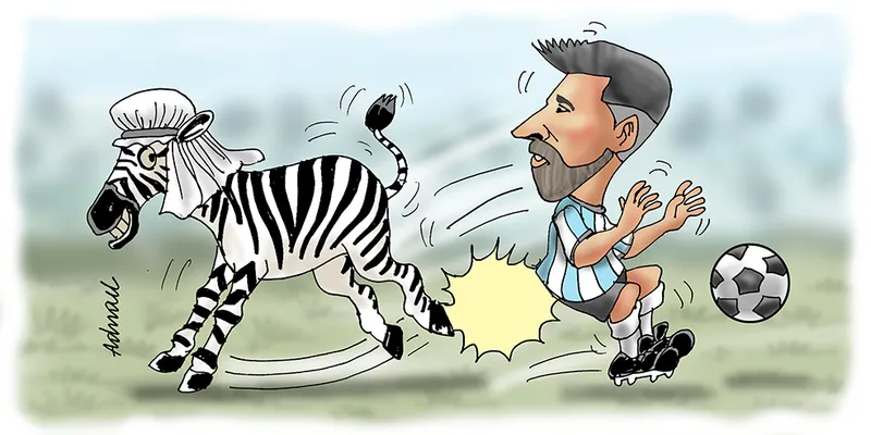 Imagem ilustrativa da imagem Charge de Adnael Silva - 24/11/2022