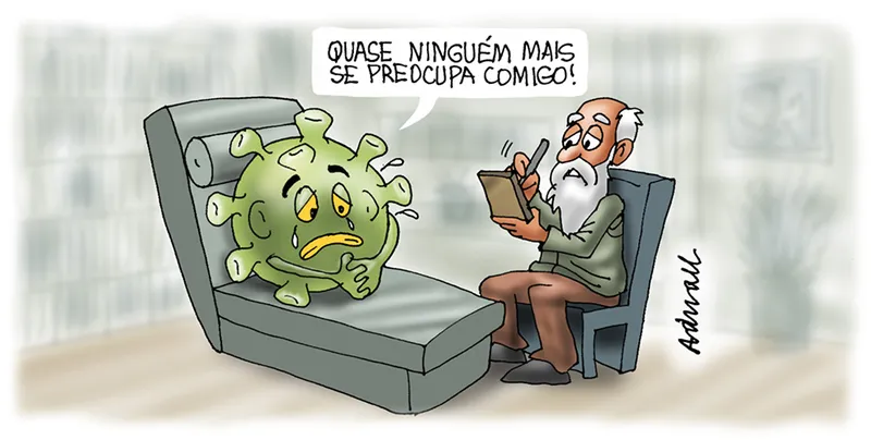 Imagem ilustrativa da imagem Charge de Adnael Silva - 25/10/2022