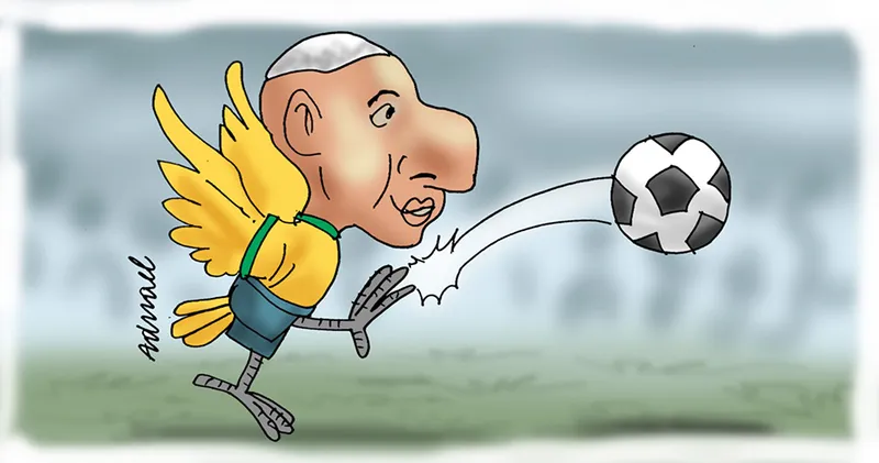 Imagem ilustrativa da imagem Charge de Adnael Silva - 25/11/2022