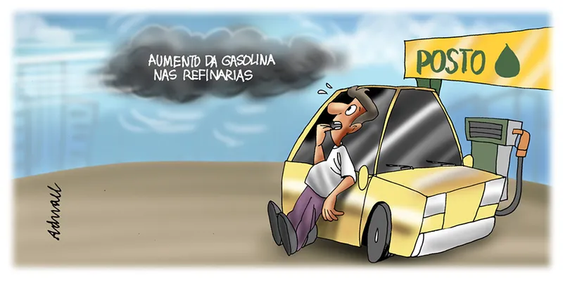 Imagem ilustrativa da imagem Charge de Adnael Silva - 26/01/2023