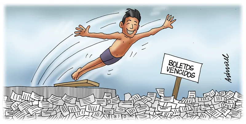 Imagem ilustrativa da imagem Charge de Adnael Silva - 27/01/2023