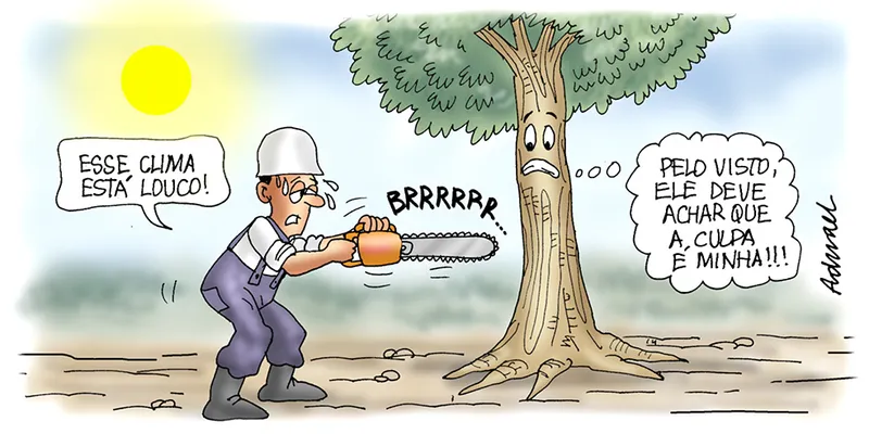 Imagem ilustrativa da imagem Charge de Adnael Silva - 27/10/2022