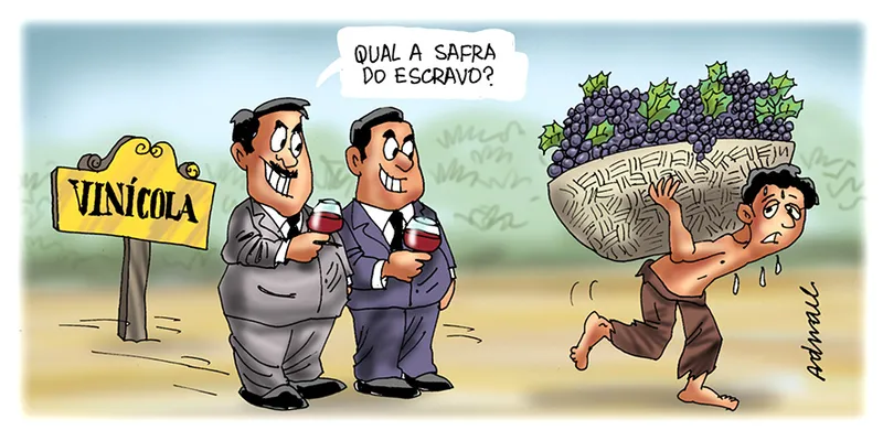 Imagem ilustrativa da imagem Charge de Adnael Silva - 28/02/2023