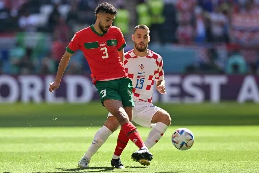 Na fase de grupos, Marrocos e Croácia fizeram um jogo apertado, mas só acabaram empatando por 0 a 0