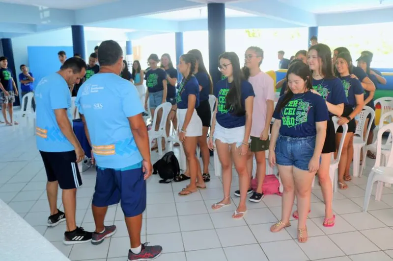 Colégio Santíssimo Senhor promoveu uma série de atividades de relaxamento com alunos