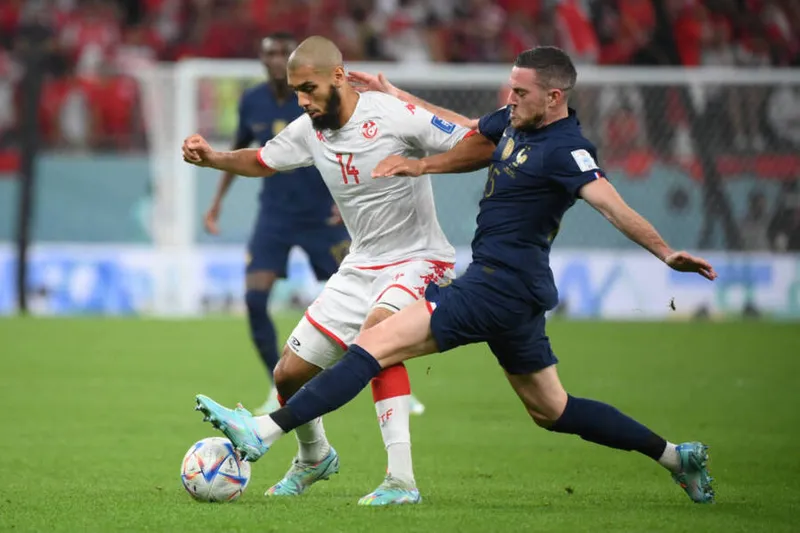 Tunísia fez história e conseguiu vencer os franceses por 1 a 0, mas foram eliminados após vitória da Austrália