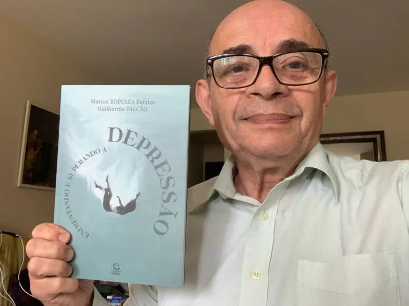 Em livro recém-lançado, Falcão (foto) e Marcos Kopeska mostram os cuidados contra a depressão