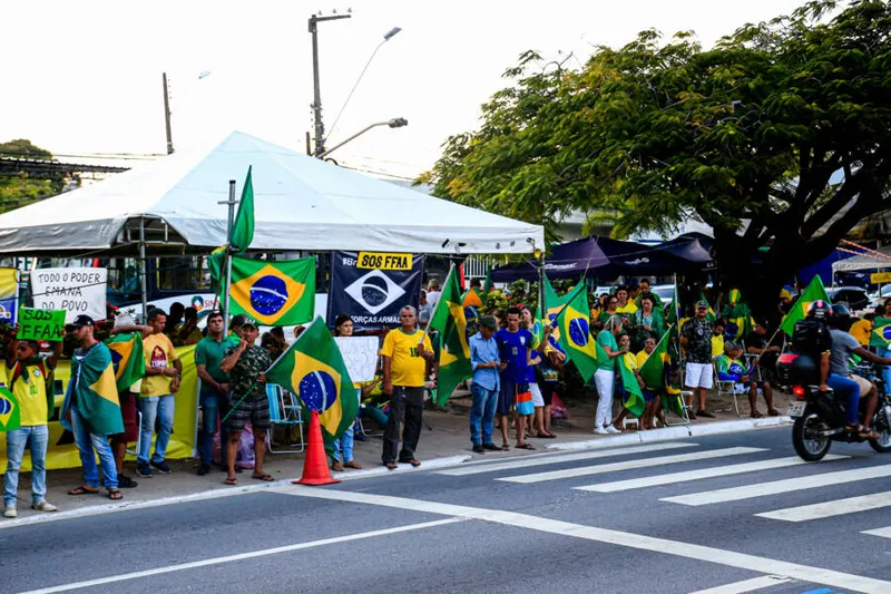 Maceió, 09 de novembro de 2022
Protesto pro-Bolsonaro, na Avenida Fernandes Lima, em Maceió. Alagoas - Brasil.
Foto:@Ailton Cruz