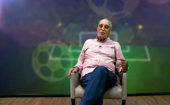 Primeira personalidade a brilhar na série “Minha Copa”, da TV Mar, foi o narrador esportivo Arivaldo Maia