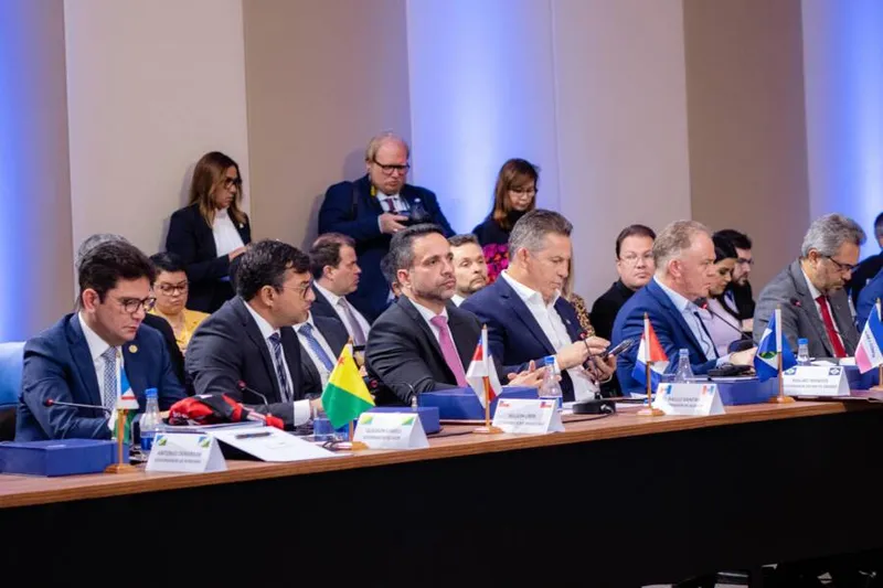 Nesta quinta-feira, Paulo Dantas participou, em Brasília, do Fórum dos Governadores