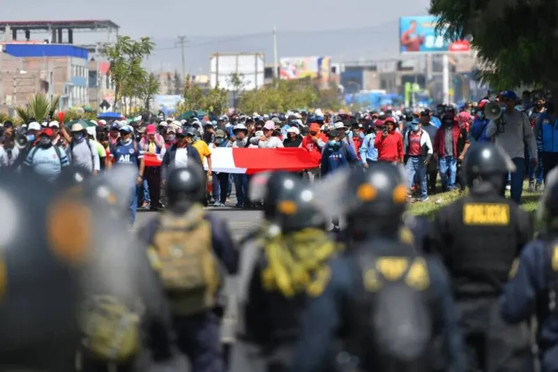 Desde que os protestos começaram na sequência da deposição de Castillo, já são ao menos sete vítimas