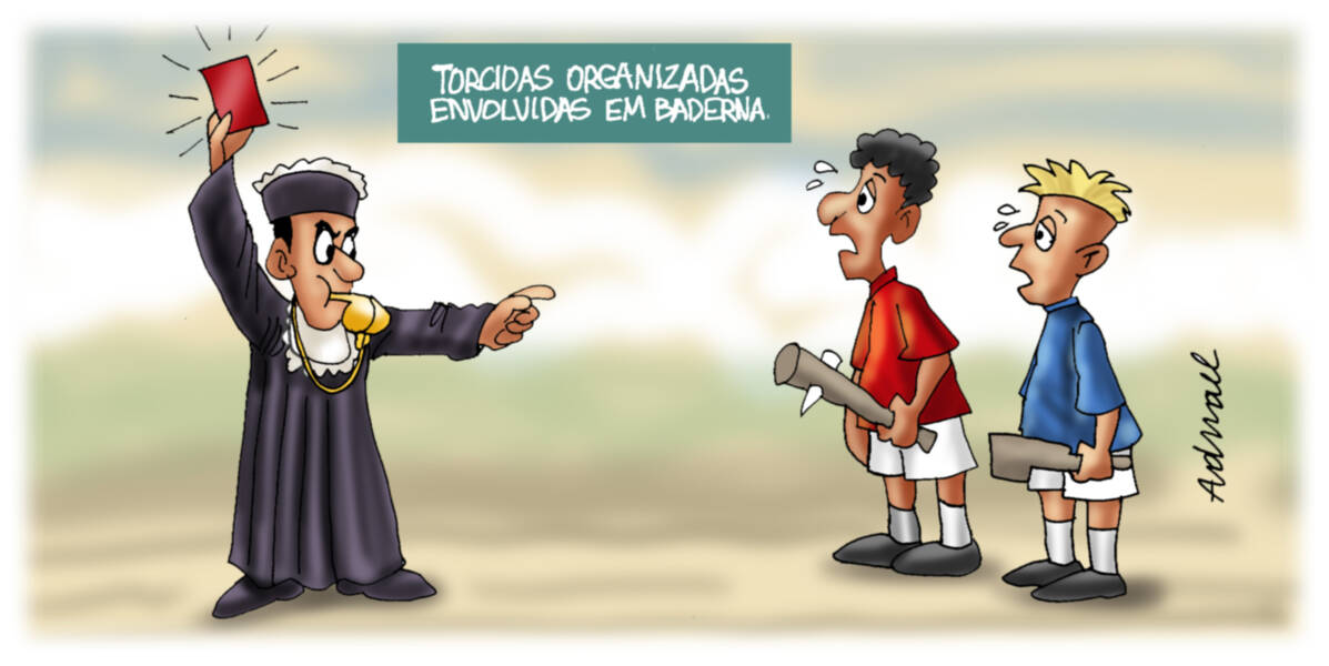 Imagem ilustrativa da imagem Charge de Adnael Silva - 28 e 29/01/2023