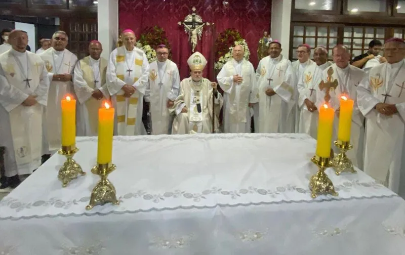 Dom Antônio Muniz celebrou 25 anos de episcopado com bispos do Regional NE2, no último dia 24 de maio