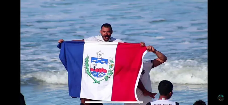 Nilton Santos foi campeão profissional na 2ª etapa do Brasileiro de Bodyboard, título inédito para Alagoas
