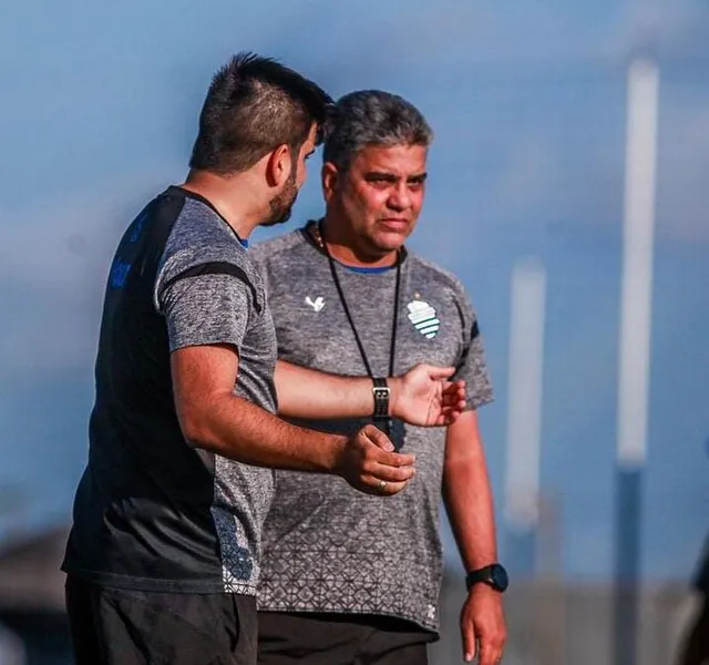 Técnico Marcelo Cabo ficou descontente com o primeiro tempo, mas elogiou desempenho na reta final contra Papão