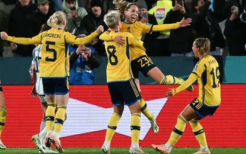 Suécia está na fase do mata-mata, que começa neste sábado (5) pela Copa do Mundo Feminina