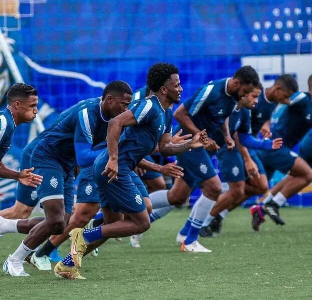 Jogadores do CSA se reapresentaram pela manhã, para seguir preparação visando ao jogo com o Confiança na Série C