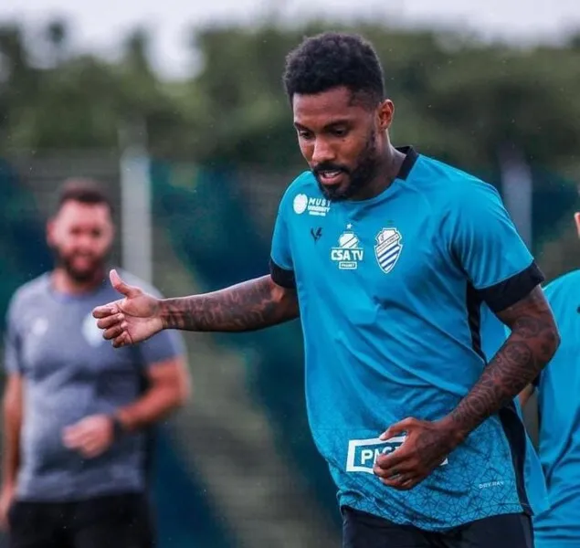 Rhayner já está trabalhando com os novos companheiros e vive expectativa para estrear contra o Figueirense