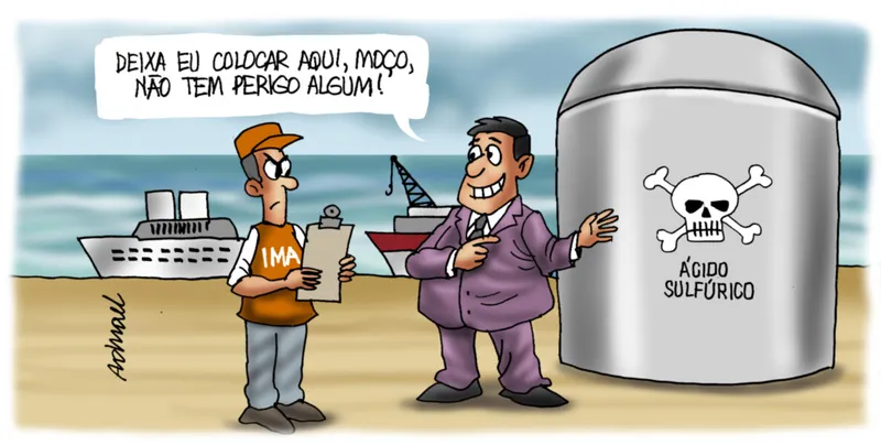 Imagem ilustrativa da imagem Charge de Adnael Silva - 01 e 02/07/2023