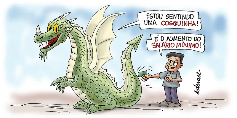 Imagem ilustrativa da imagem Charge de Adnael Silva - 02/05/2023