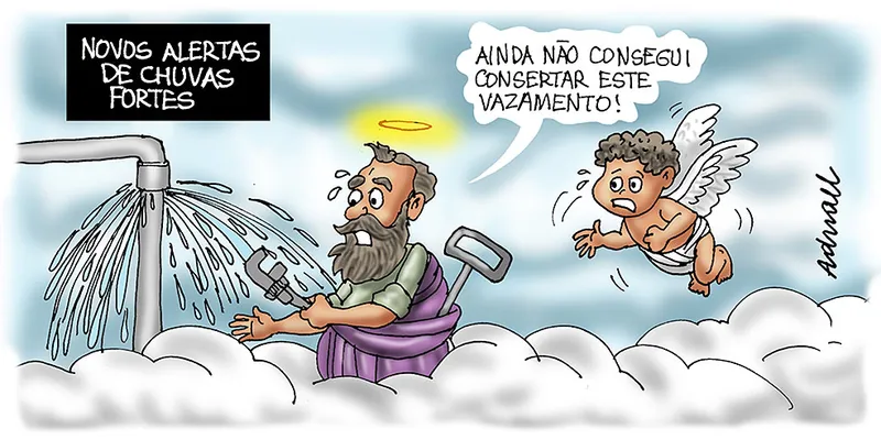 Imagem ilustrativa da imagem Charge de Adnael Silva - 02/06/2023