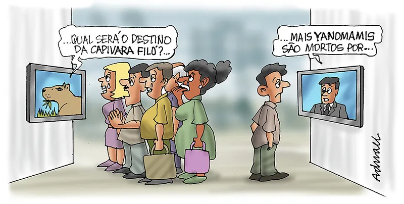 Imagem ilustrativa da imagem Charge de Adnael Silva - 04/05/2023