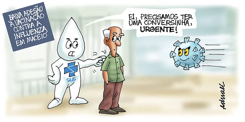 Imagem ilustrativa da imagem Charge de Adnael Silva - 05/05/2023