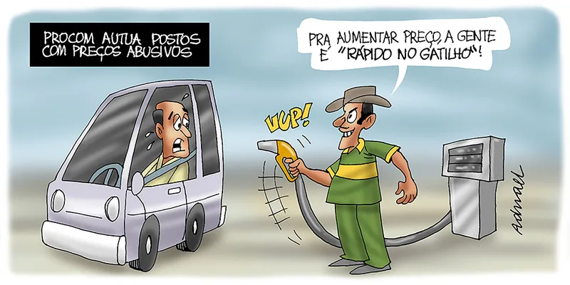 Imagem ilustrativa da imagem Charge de Adnael Silva - 05/07/2023
