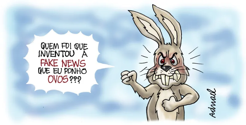 Imagem ilustrativa da imagem Charge de Adnael Silva - 08 e 09/04/2023