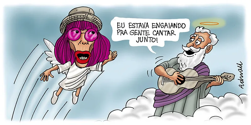 Imagem ilustrativa da imagem Charge de Adnael Silva - 10/05/2023