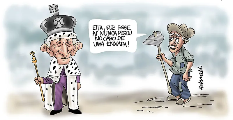 Imagem ilustrativa da imagem Charge de Adnael Silva - 11/05/2023